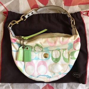 Coach Vintage Y2K Pastel Hobo Bag